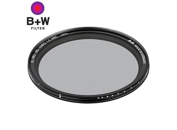 B+W Variabelt ND-Filter MRC XS-Pro 82mm Variabelt 1-5 stop, MRC XS-Pro Nano 